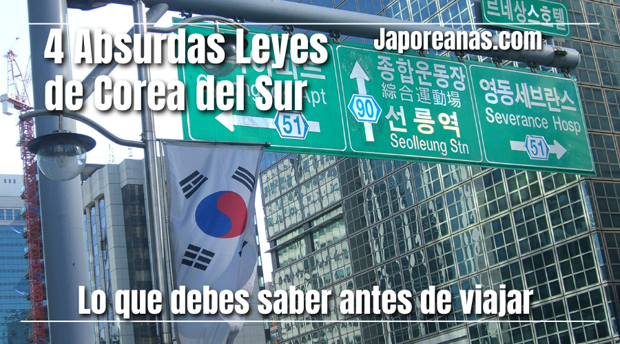 4 leyes absurdas de Corea del Sur