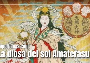 La diosa del sol Amaterasu