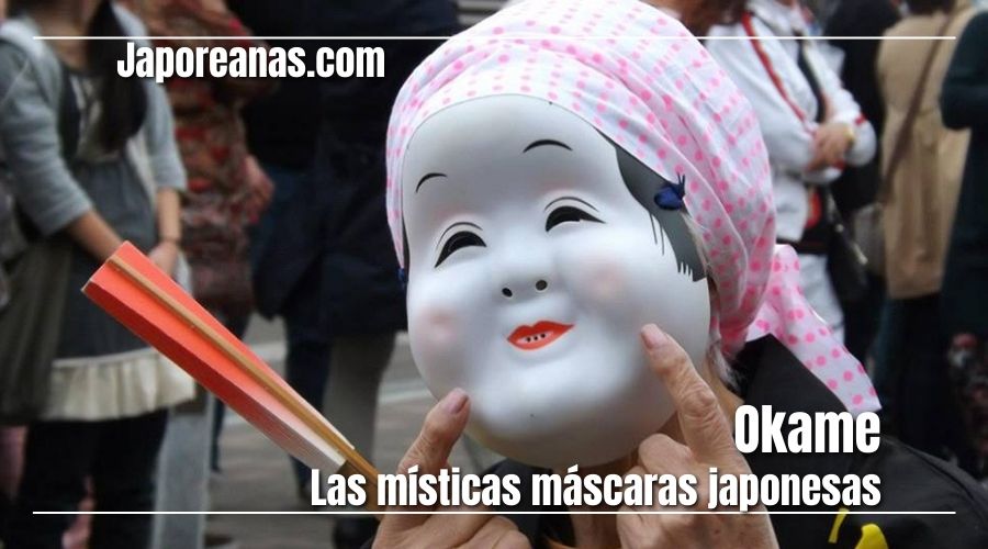 Mascaras japonesas, okame