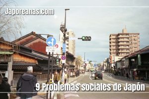 9 Problemas sociales en Japón