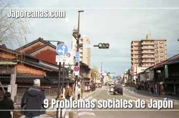 9 Problemas sociales en Japón