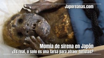 Momia de sirena en Japon